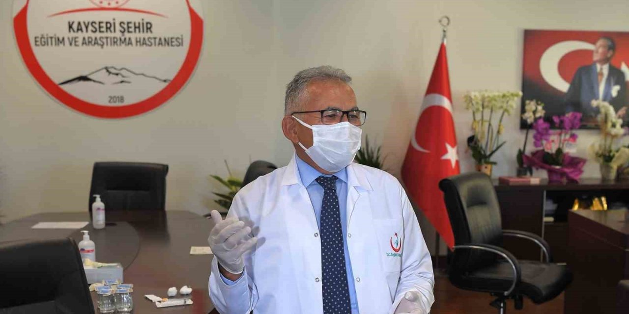 Başkan Büyükkılıç: “Sağlık çalışanlarımızın hakkını ödeyemeyiz”