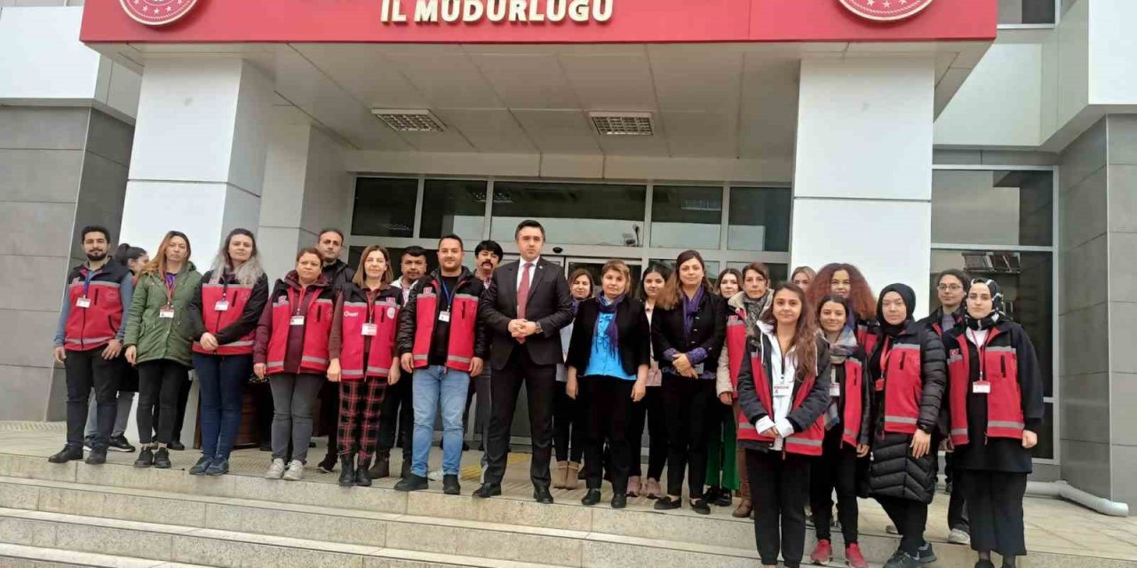 Depremzedelere destek olmak altıncı ekip yola çıktı