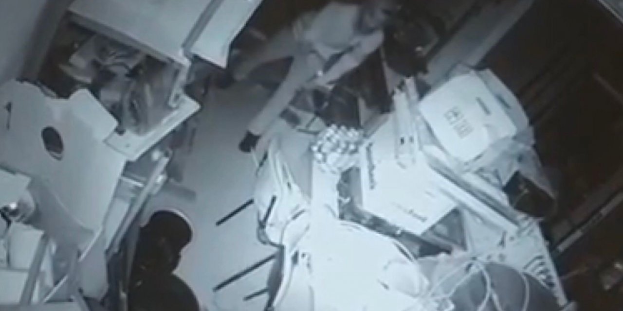 Kağıthane’de kablo hırsızlığı kamerada: İşyerinden 4 bin lira değerinde kablo çaldı