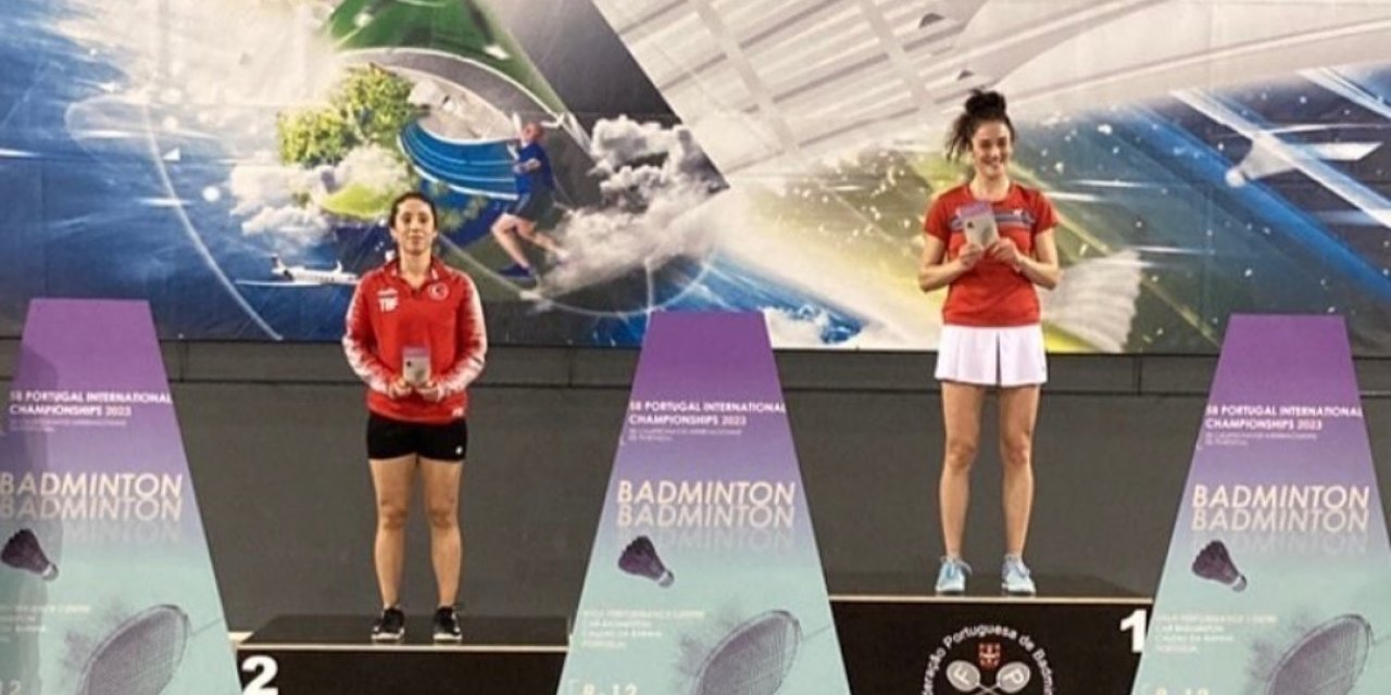 Bursa Büyükşehir Belediyesporlu Özge Bayrak Bağcı Portekiz’de gümüş madalya kazandı