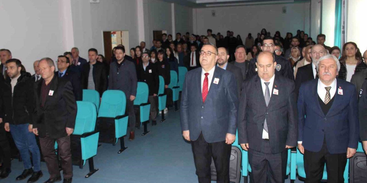 İstiklal Marşı’nın kabulü ve Mehmet Akif Ersoy’u Anma Günü programı düzenlendi