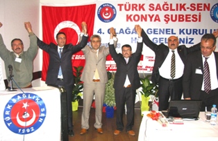 Türk Sağlık-Sen'de Hamza Olgun güven tazeledi
