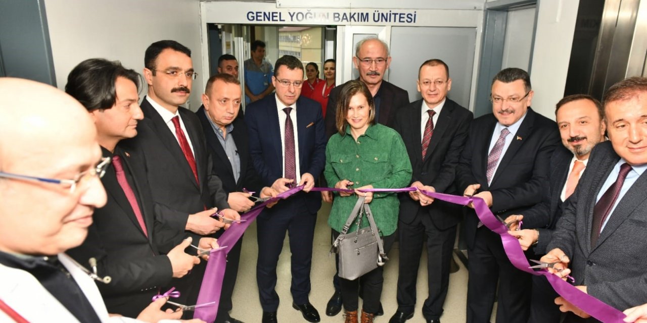 Trabzon bürokrasisi yoğun bakım ünitesi açılışında bir araya geldi