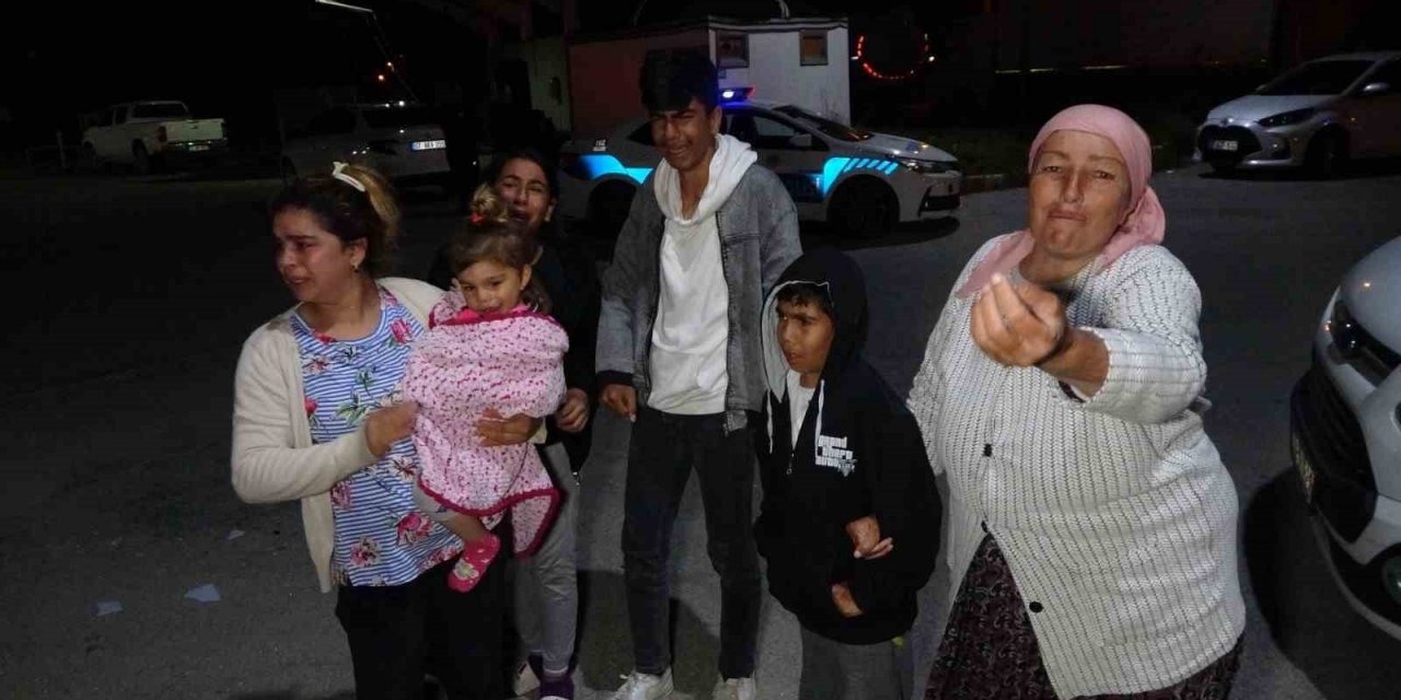 Antalya’da depremzede aileleri ağlatan kaza