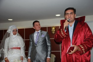 Yılın 2010. nikahı Başkan Kalaycı'dan