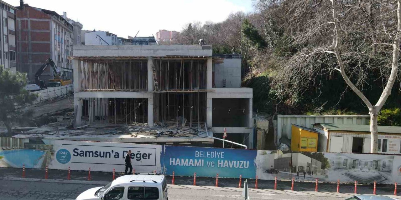 Belediye hamamının yüzde 46’sı tamam