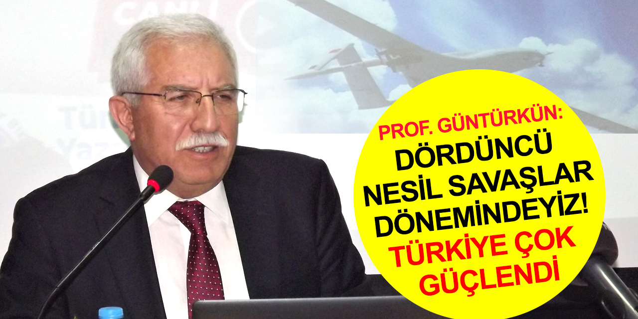 Prof. Güntürkün'den Konya'da çarpıcı açıklamalar: 4. nesil savaş dönemi! Türkiye otonom silahlarda çok güçlü