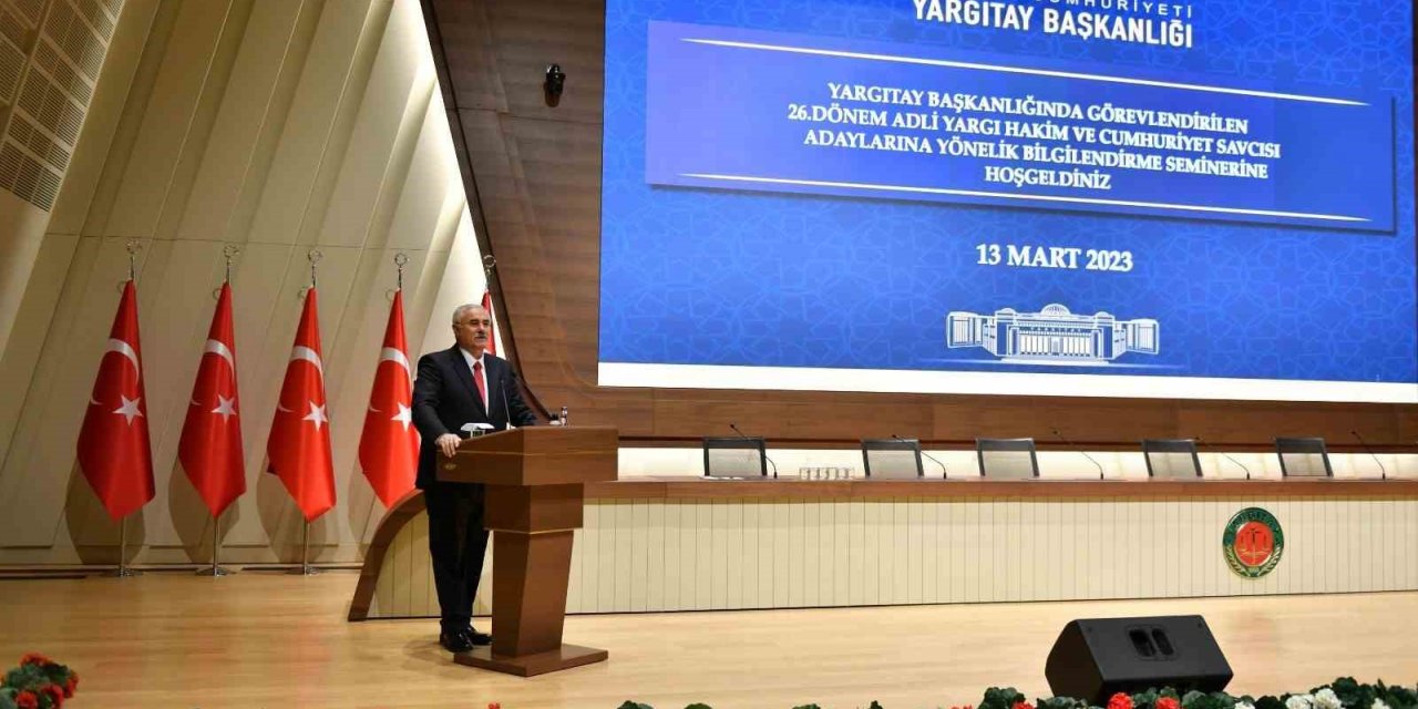 Yargıtay Başkanı Akarca bilgilendirme seminerine katıldı