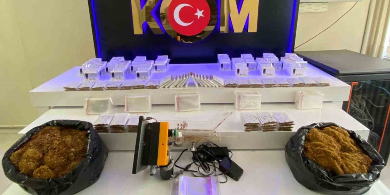 Kaçakçılık şüphelisi 7 kişi çok sayıda malzemeyle yakalandı