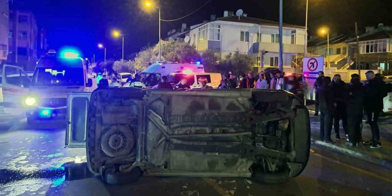 Çarptı, kaçtı: 1 yaralı