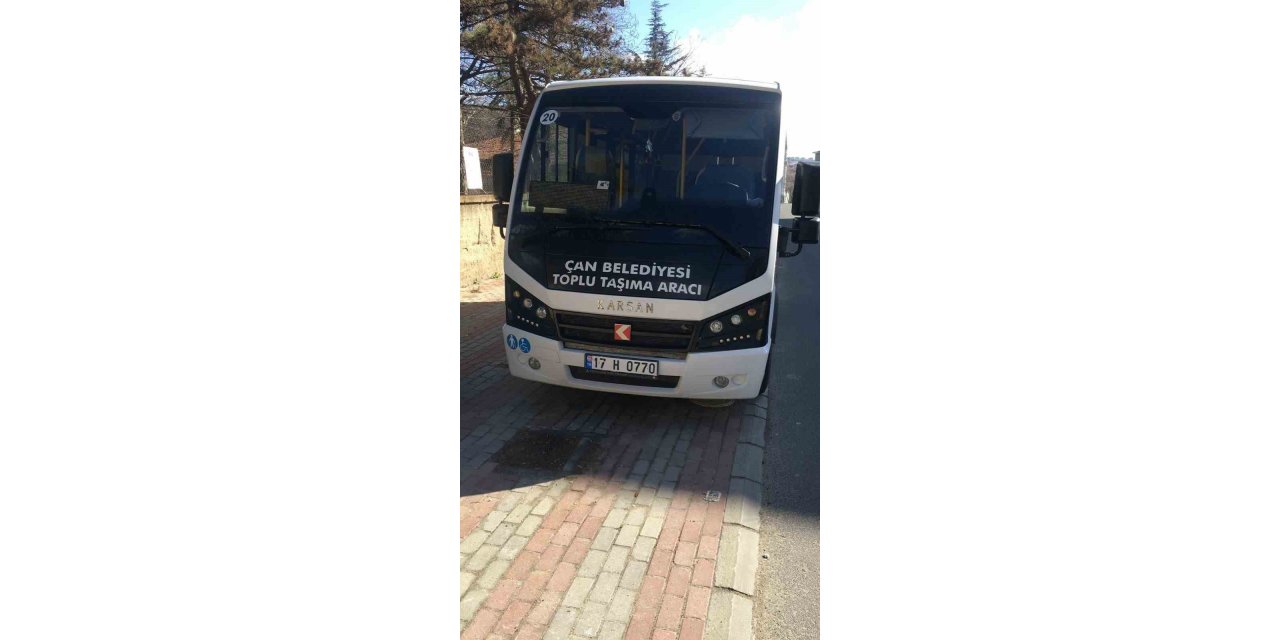 Çanakkale’den çalınan minibüs Tekirdağ’da bulundu