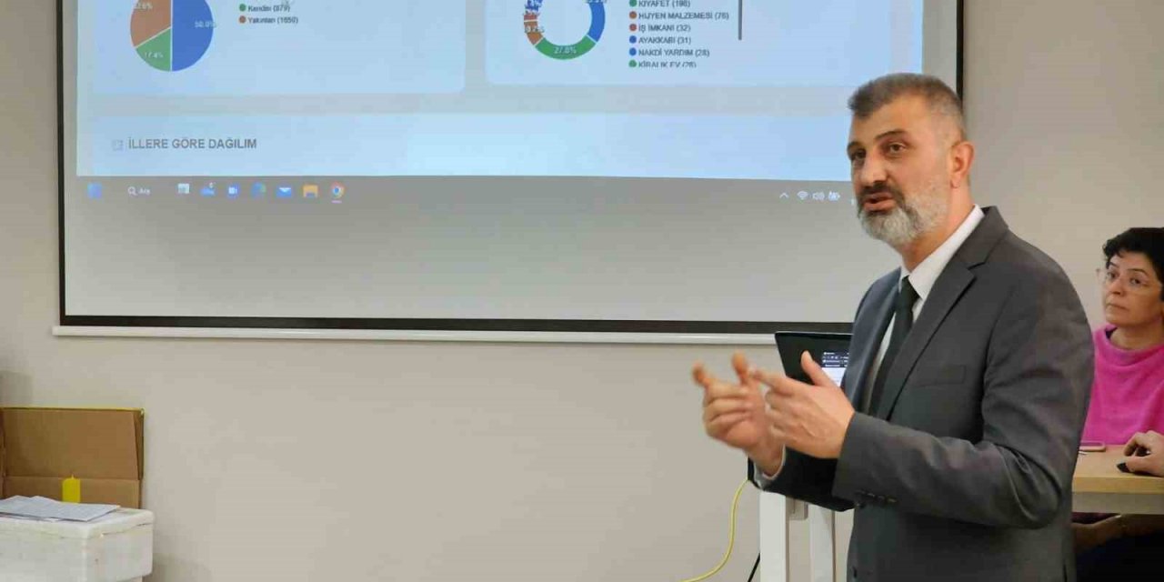 Başkan Sezer, depremzedeler için yapılan çalışmaları anlattı