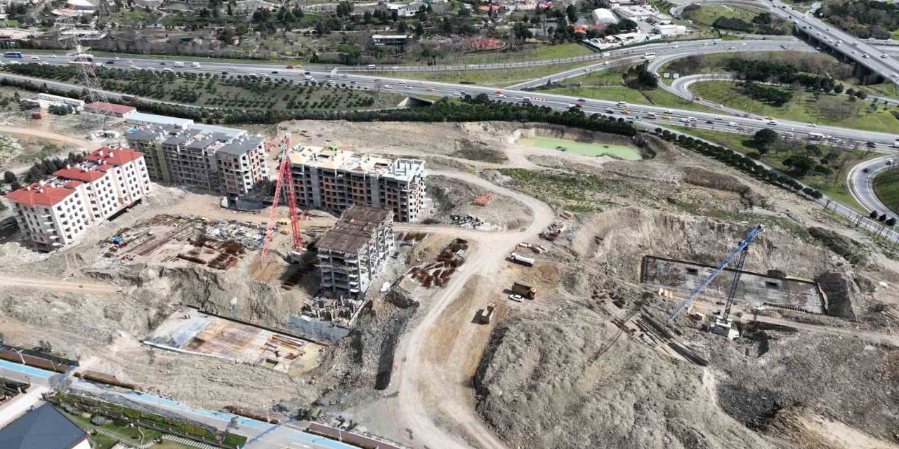 İstanbul’un konut rezerv alanları havadan görüntülendi