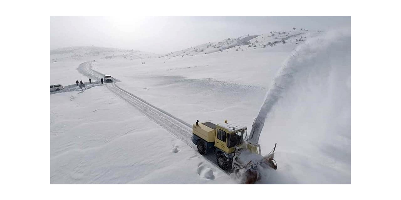 Yozgat’ta kar nedeniyle 15 köy yolu ulaşıma kapandı