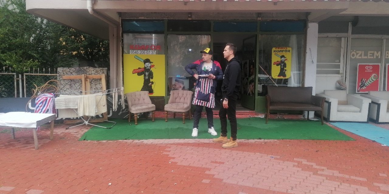 Antalya’da 1 kişinin yaralandığı silahlı saldırı güvenlik kamerasında