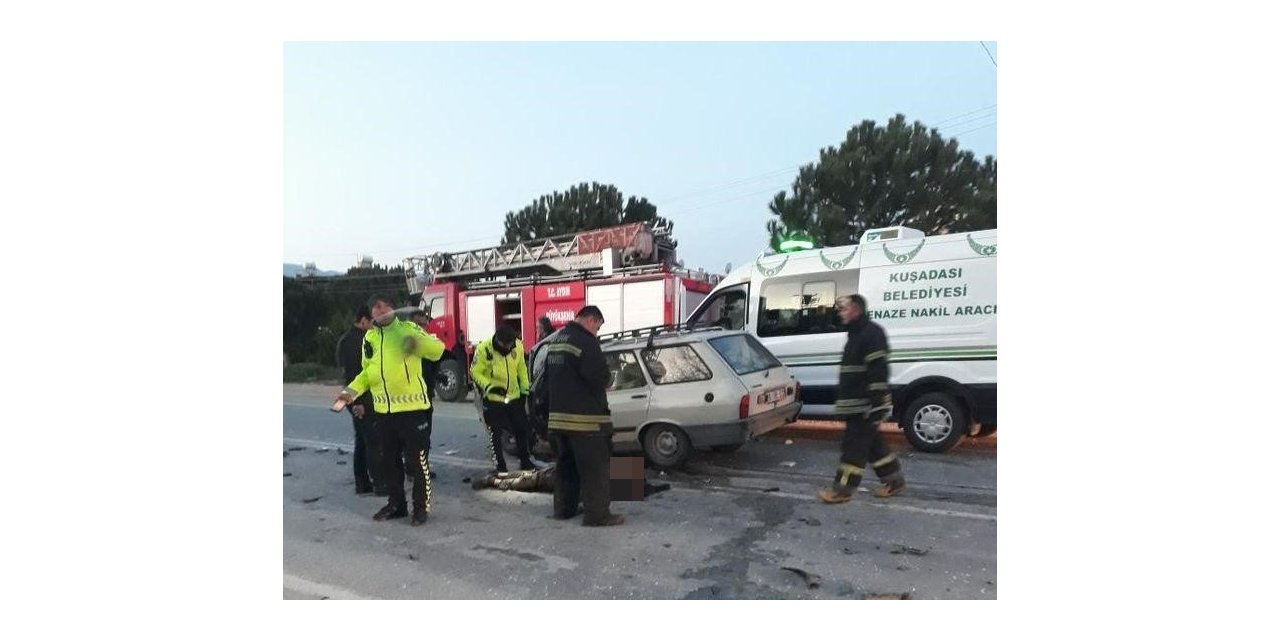 Kuşadası’nda trafik kazası: 1 ölü