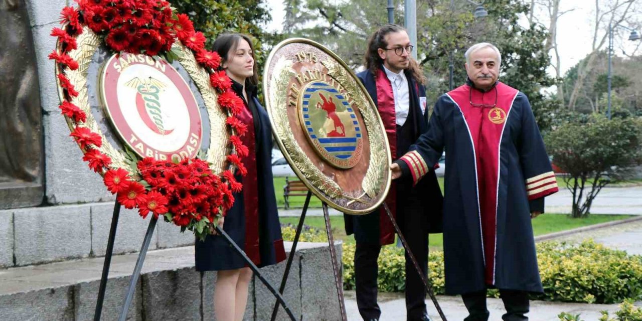 Samsun’da 14 Mart Tıp Bayramı Töreni