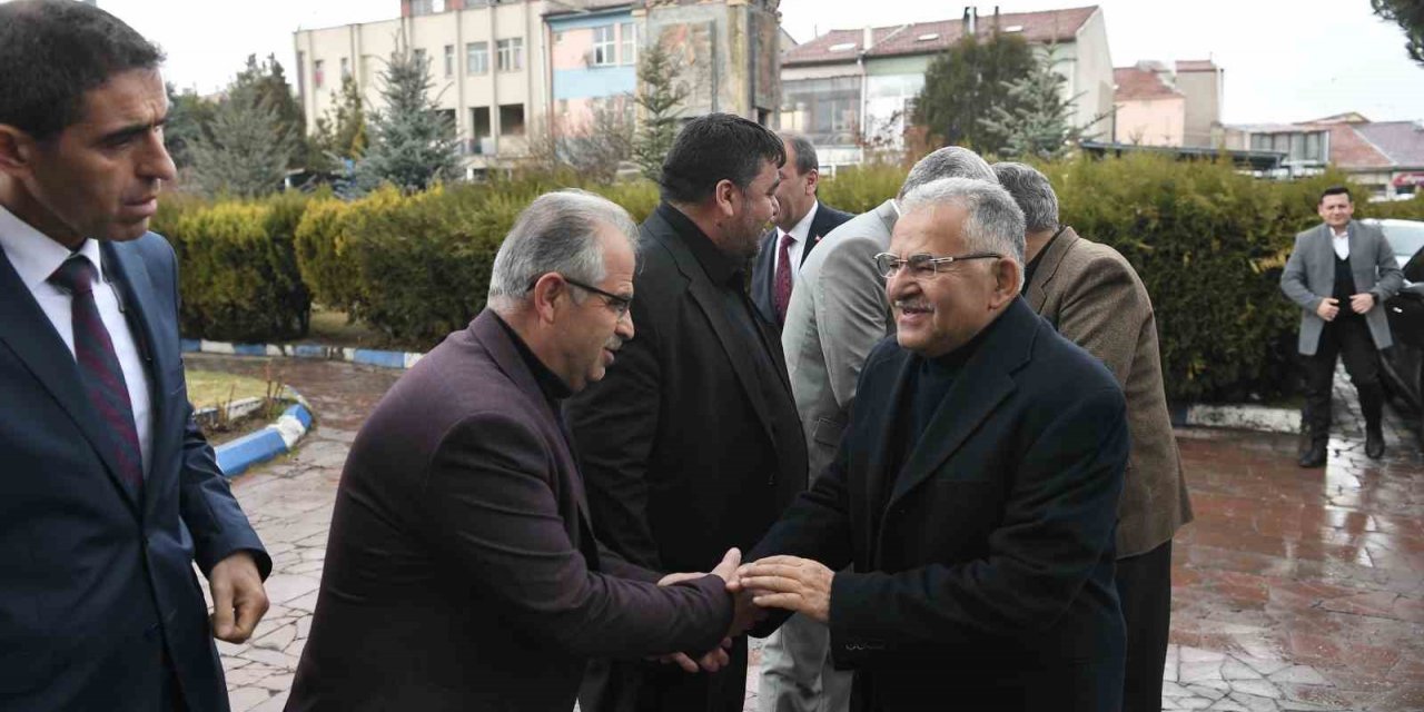 Başkan Büyükkılıç’tan Tomarza’da ‘Yatırım Değerlendirme Toplantısı’