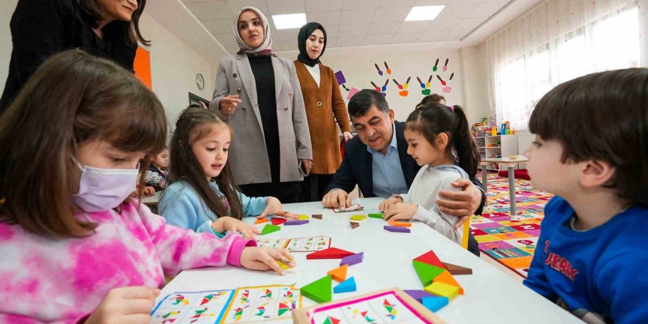 Fadıloğlu’ndan ana sınıfı öğrencilerine moral ziyareti