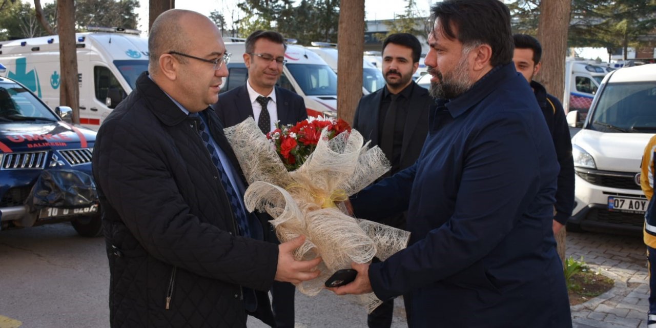 Başkan Başaran, “Sağlık çalışanlarımızın tıp bayramını kutluyorum”