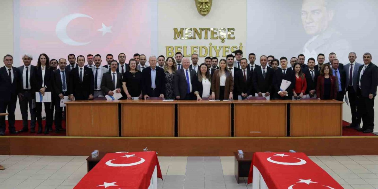 32 personel yemin ederek devlet memuru oldu