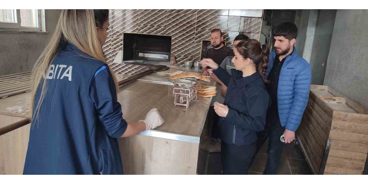 Siirt’te Ramazan öncesi fırın, pastane, imalathaneler denetlendi