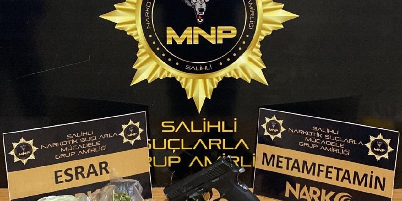 Manisa’da uyuşturucu operasyonu: 1 gözaltı