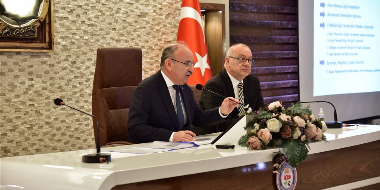 Manisa’nın imar durumu değerlendirildi