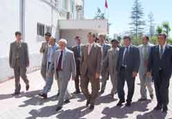 Vali'nin tanışma ziyaretleri sürüyor