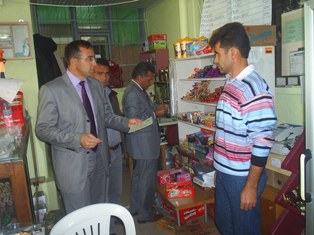 Bozkır'da kantin ve yemekhane denetimi