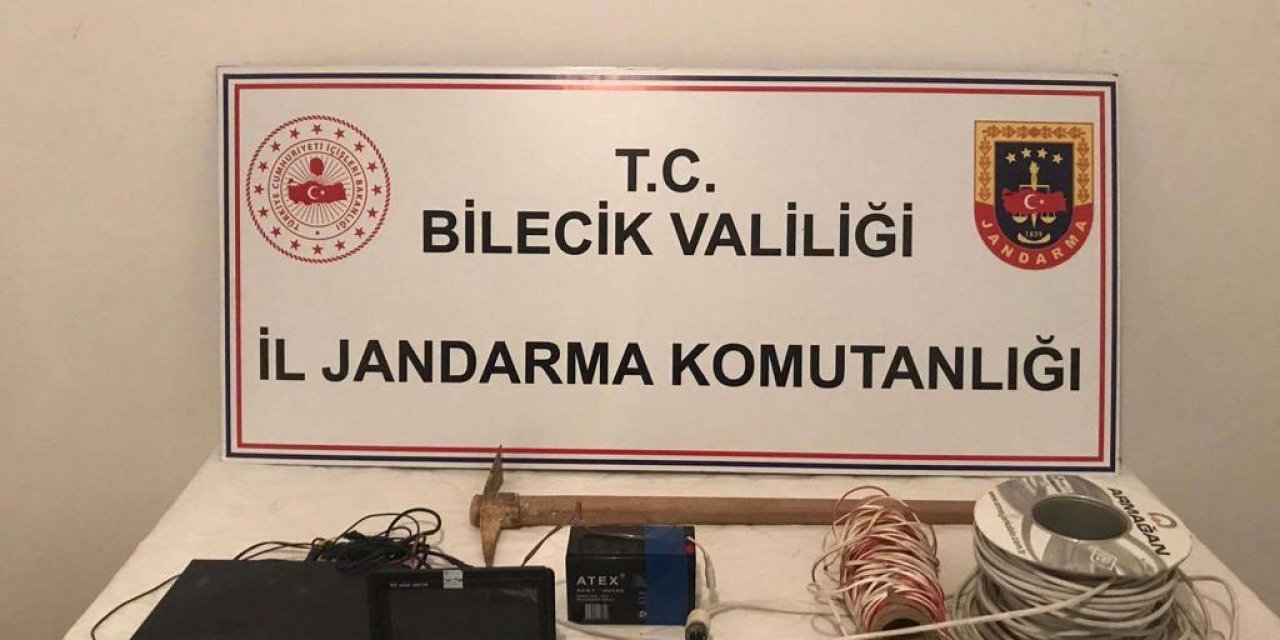 Bilecik’te tarihi eser kaçakçılarına suçüstü