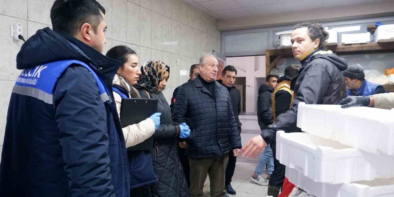 Başkan Yardımcısı Fındık’tan balık denetimi