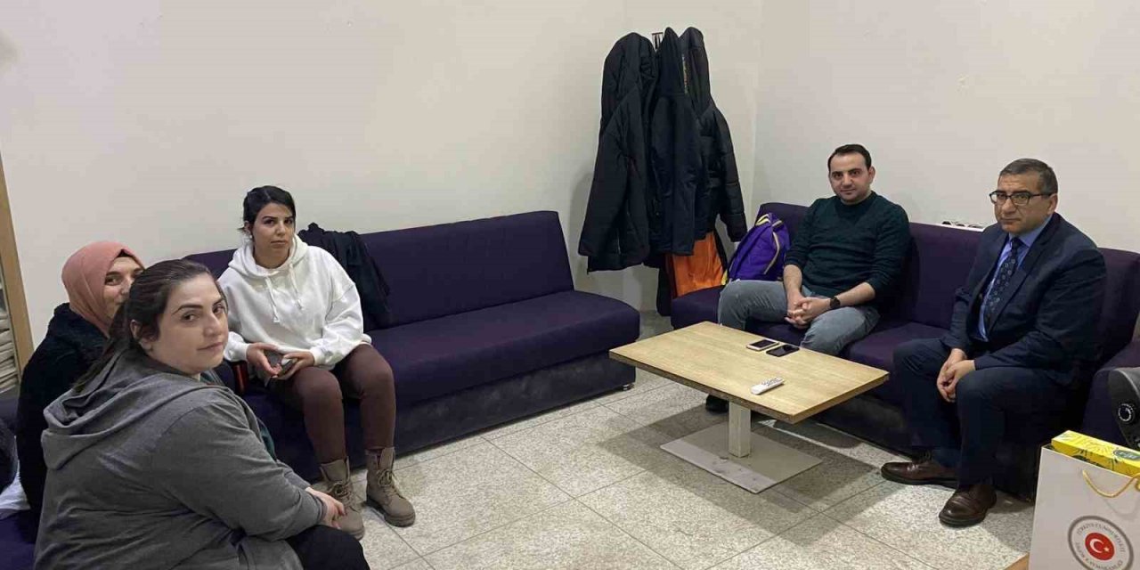 Kaymakam Karakaş, sağlık alışanlarıyla bir araya geldi