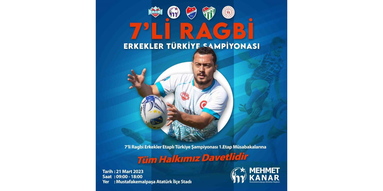 Ragbi Şampiyonası ilk etabı Mustafakemalpaşa’da düzenleniyor