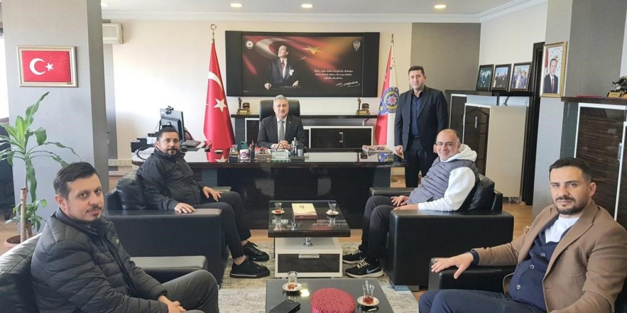 Vanspor’dan İl Emniyet Müdürü Aktaş’a ziyaret