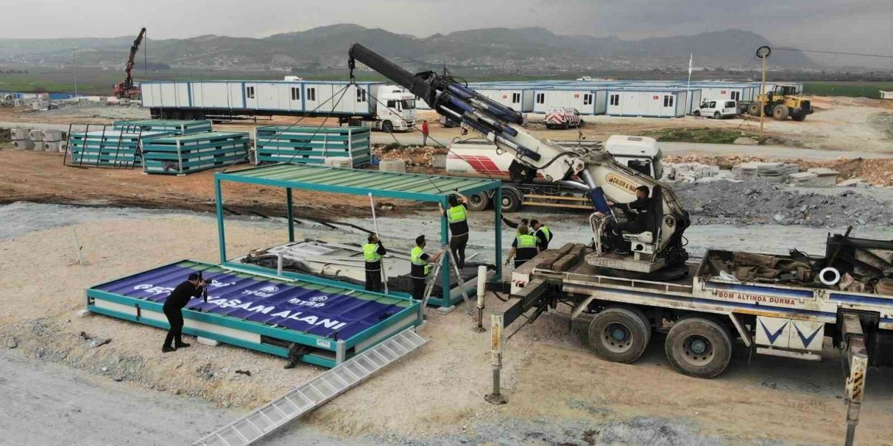 BTSO Geçici Yaşam Merkezi depremzedelerin yaralarını saracak