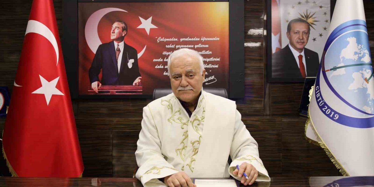 GİBTÜ kurucu rektörü Nihat Hatipoğlu’ndan veda mesajı