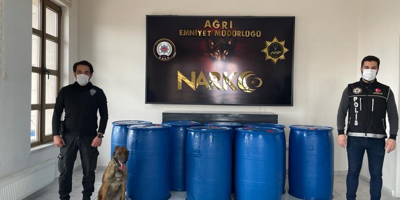 Ağrı’da rekor miktarda metamfetamin ele geçirildi