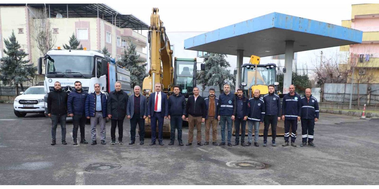 DİSKİ’den selden zarar gören Şanlıurfa’ya araç ve personel desteği