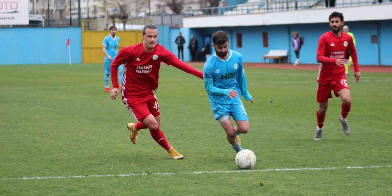 TFF 2. Lig: Pazarspor: 1 - Etimesgut Belediyespor: 1