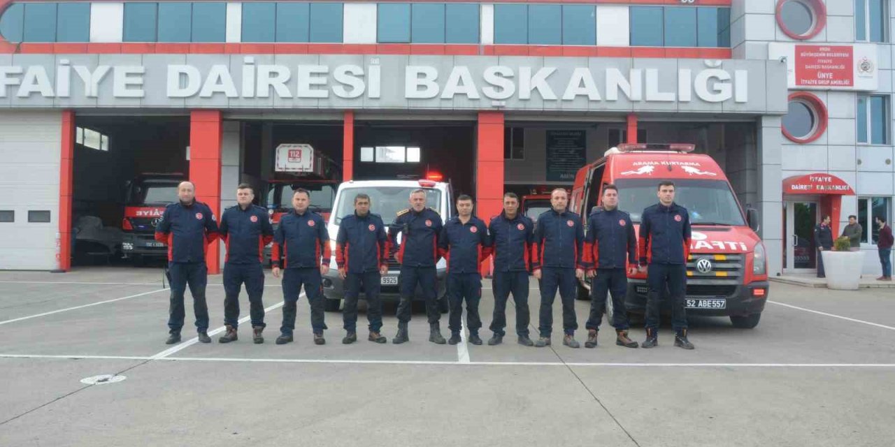 Ordu İtfaiyesi Şanlıurfa için seferber oldu