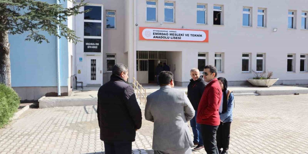 Emirdağ Mesleki ve Teknik Anadolu Lisesi’nde tadilat tamamlandı