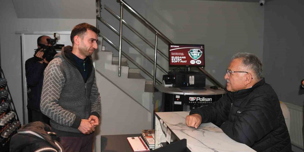 Başkan Büyükkılıç, "Önce insan der, bağrımıza basarız"