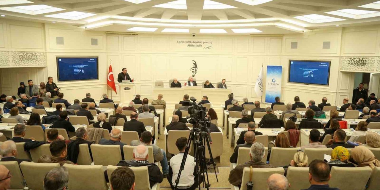 Başkan Şahin, Gaziantep Kent Konseyi 7’nci olağan genel kurul toplantısında konuştu