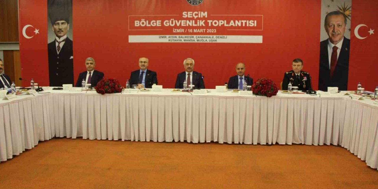 9 ilde seçim döneminde alınacak tedbirler konuşuldu
