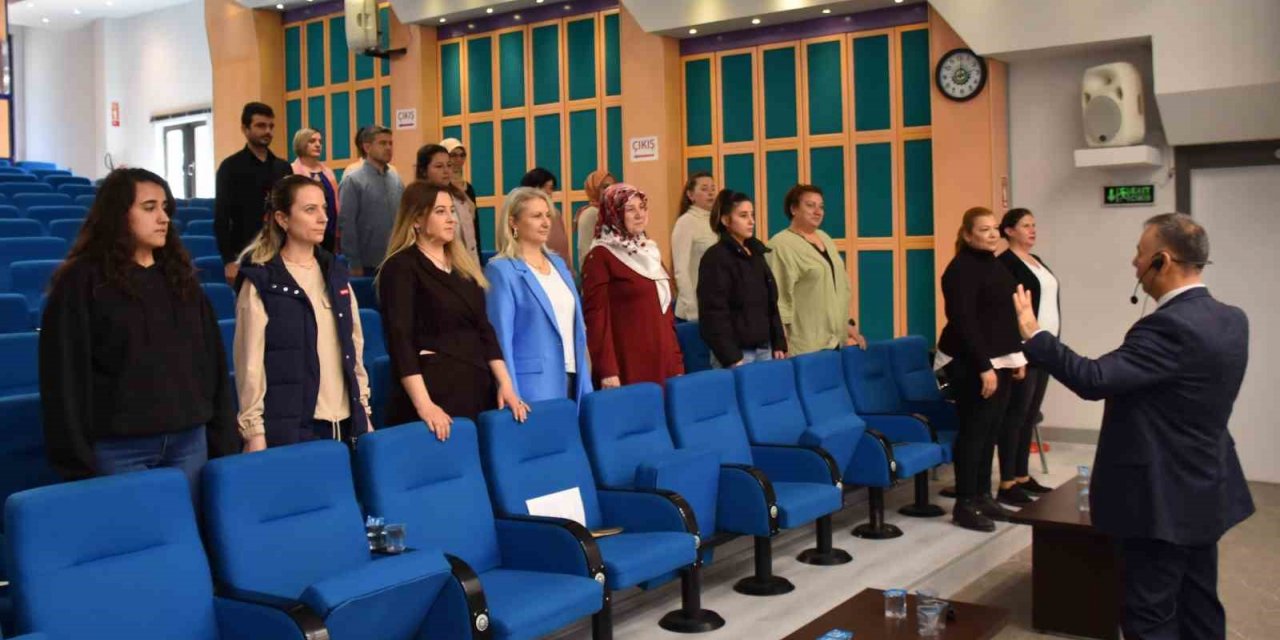 Denizli OSB’de ‘Stres siz misiniz’ eğitimi gerçekleştirildi