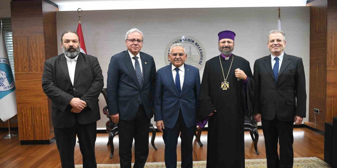 Patrik Sahak II’den Başkan Büyükkılıç’a ziyaret