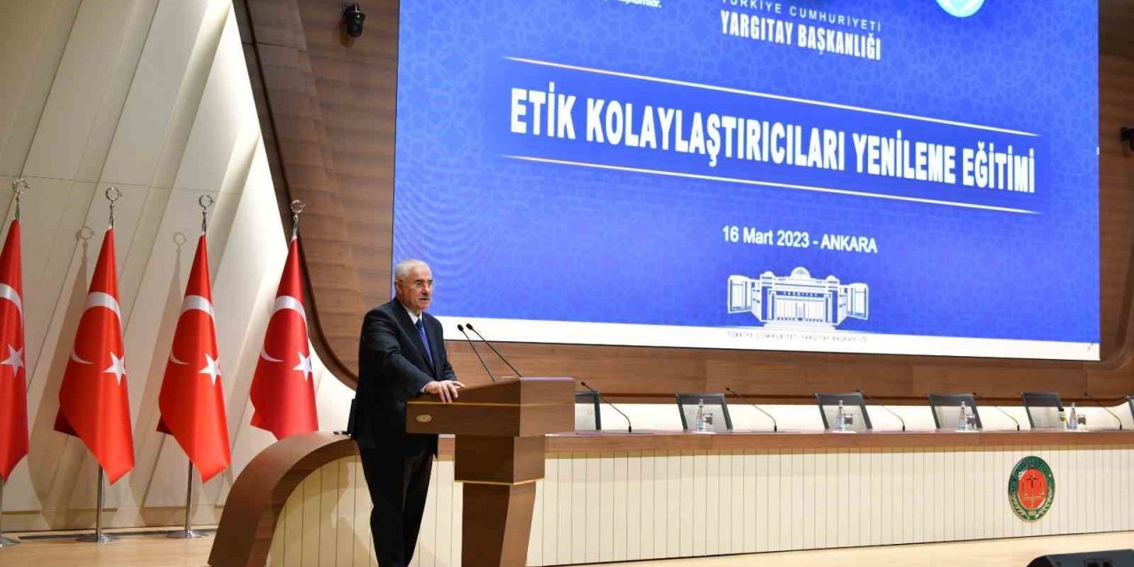 Yargıtay Başkanı Akarca “Yargı Etiği Kolaylaştırıcıları Yenileme Eğitimi”ne katıldı