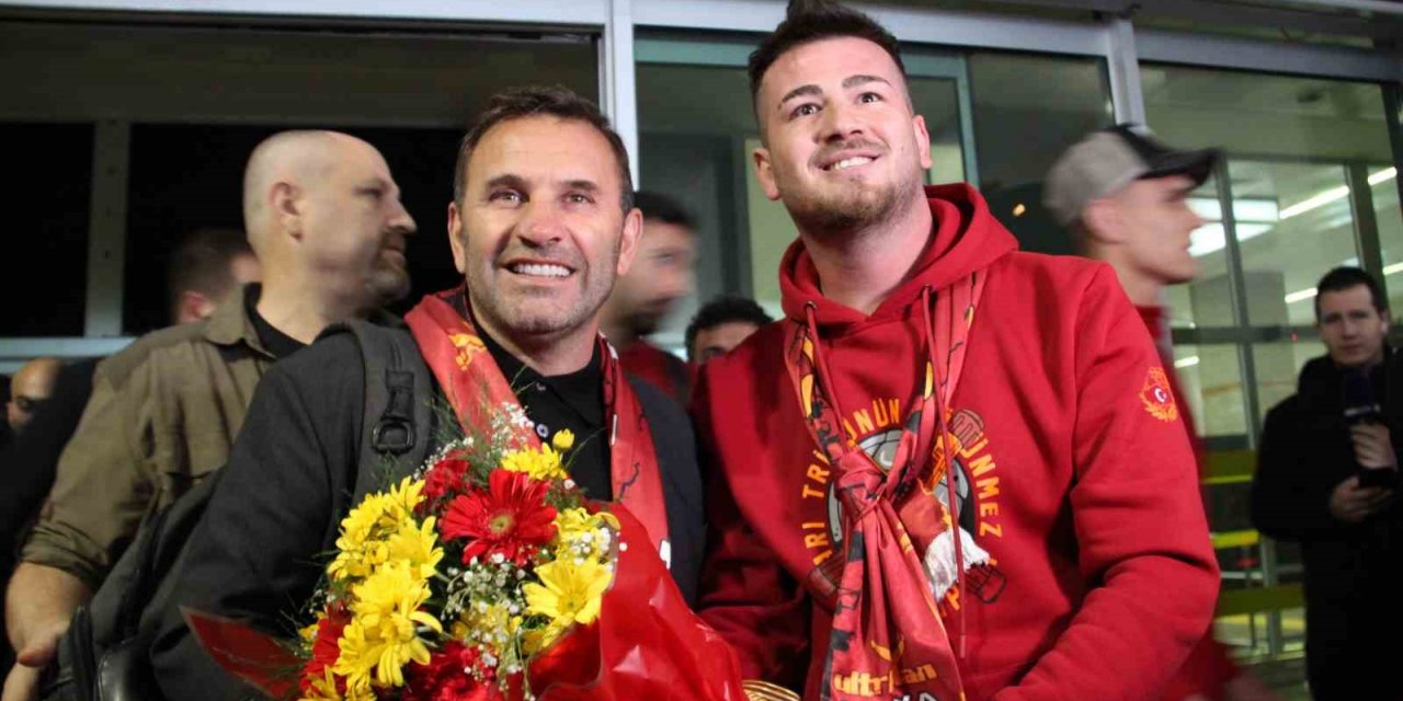 Galatasaray kafilesi Konya’ya geldi