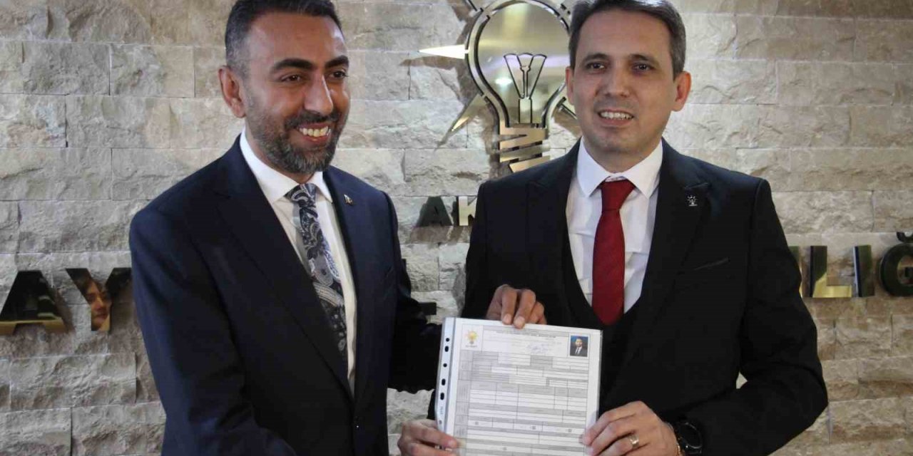 İş adamı Eşin, AK Parti’den milletvekili aday adayı oldu